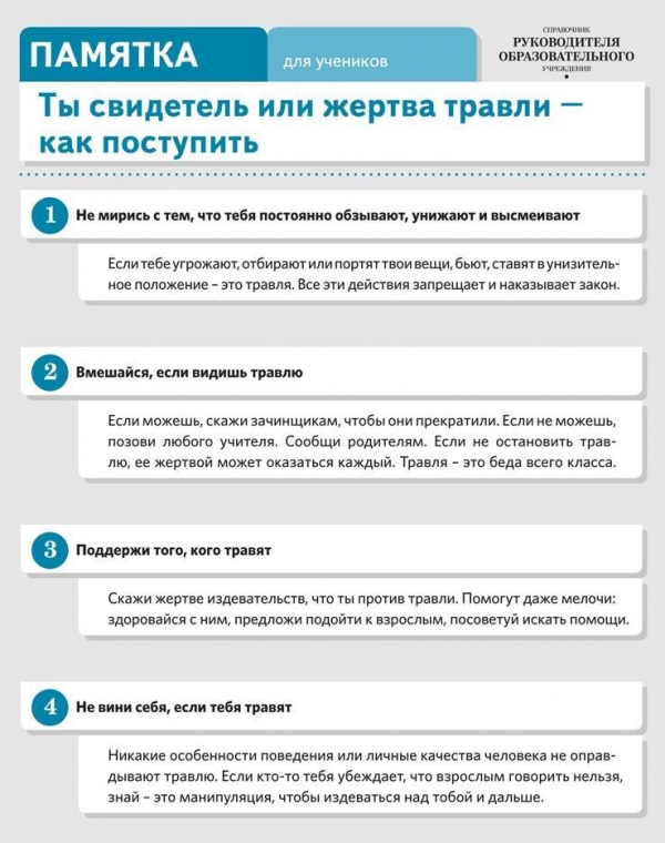 Ты свидетель или жертва травли