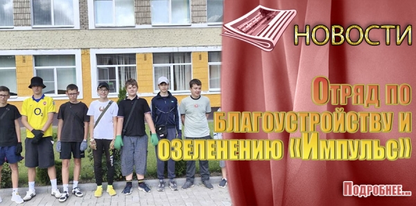Отряд по благоустройству и озеленению «Импульс»