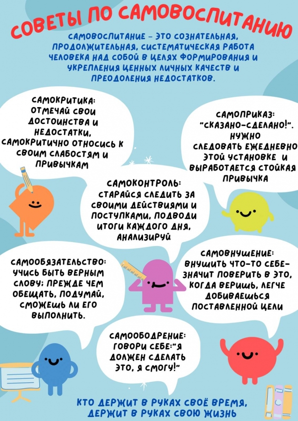 Советы по самовоспитанию