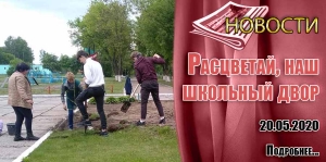 Расцветай, наш школьный двор